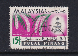 Malaya - Penang: 1965/68   Flowers   SG71    15c     Used - Penang