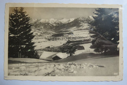 (12/1/4) Postkarte/AK "Sonthofen Bayr. Allgäu" Blick Auf Den Verschneiten Ort Um 1939 - Sonthofen