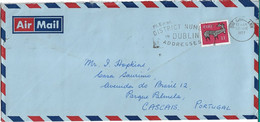 Ireland , Eire , 1977 , Slogan Postmark DISTRICT NUMBER IN DUBLIN ADRESSES - Briefe U. Dokumente