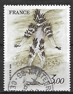 FRANCE  -  1979.  Y&T N° 2068 Oblitéré.  Danseur Du Feu, La Flûte Enchantée, De Chapelain-Midy. - Gebraucht