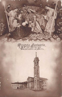 012915 "(BG) ALBINO - DESENZANO AL SERIO - SANTUARIO B. V. DEL MIRACOLO - MADONNA DELLA GAMBA" EFFIGE. CART SPED 1909 - Kirchen Und Klöster