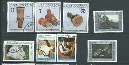 Cuba   - -8 Timbres Oblitérés   - Abc32205 - Other & Unclassified