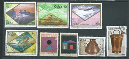 Cuba   - -8 Timbres Oblitérés   - Abc32206 - Otros & Sin Clasificación