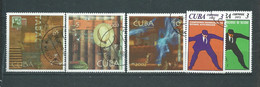 Cuba   - -5  Timbres Oblitérés     - Abc32209 - Otros & Sin Clasificación