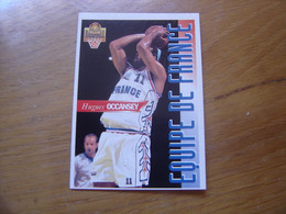 1995 Carte Basketball Panini HUGUES OCCANSEY Equipe De France FFBB Basket - Other & Unclassified