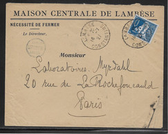 Algérie - Lambese - Lettre - Covers & Documents