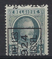 KANTDRUK  Nr. 193 Voorafgestempeld Nr. 104 E Positie A   BRUXELLES 1924 BRUSSEL ; Staat Zie Scan ! - Typos 1922-31 (Houyoux)