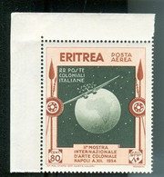 ERITREA 1934 ARTE COLONIALE POSTA AEREA  80 C.** MNH - Eritrea