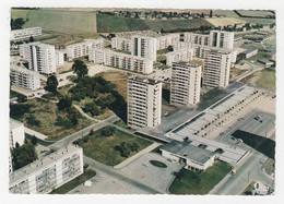 76 - MONT-SAINT-AIGNAN -  VUE AÉRIENNE SUR LES ALENTOURS DES PARCS CAILLY ET DE LA DURDANT  - CPSM DENTELÉE - - Mont Saint Aignan