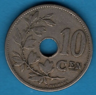 BELGIË 10 CENTIMES 1905 KM# 53 Léopold II - 10 Cents