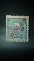 ERROS E VARIEDADES - ANGOLA - SOBRECARGA INVERTIDA - Unused Stamps