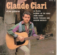 Disque De Claude Ciari - La Playa - Pathé EG 790 - France 1964 - - Country Y Folk