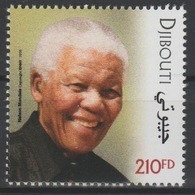 Djibouti Dschibuti 2018 Mi. ? Stamp Joint Issue PAN African Postal Union Nelson Mandela Madiba 100 Years - Emissions Communes