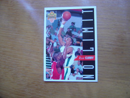 1995 Carte Basketball Panini RON CURRY No Limit FFBB Basket - Andere & Zonder Classificatie