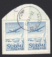 Finland 1980 Kuopio 50 Aeroplano Airplane Avion FRB00131 - Lettres & Documents