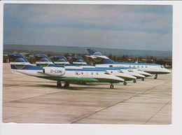 Vintage Rppc Contactair Fleet Dassault Falcon 20 & Learjet Aircraft - 1919-1938: Entre Guerres