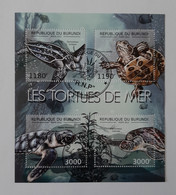 N° 1790 à 1793      Les Tortues De Mer  -  Oblitérés - Used Stamps