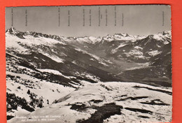 FM-21 Crans-Montana Vue Du Mont-Lachaux Sur Le Simplon Et Monte-Leone. Visa ACF 1939,non Circulé Grand Format - Crans-Montana
