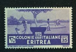 ERITREA 1933 SOGGETTI AFRICANI 1,25. + 30 C. ** MNH - Erythrée