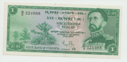 Ethiopia 1 Dollar ND 1961 XF++ Banknote Pick 18 - Ethiopie