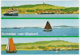 Groeten Van Vlieland - Veerboot, Bruine Vloot - (Nederland/Holland) - No. L 2807 - Vlieland