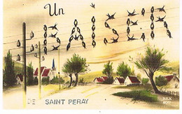 Delcampe - 07  UN BAISER      DE SAINT PERAY   CPM  TBE   901 - Saint Péray