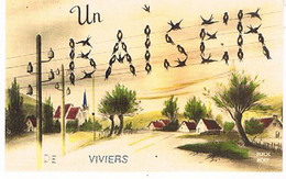 07  UN BAISER      DE VIVIERS   CPM  TBE   902 - Viviers