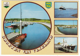 Groeten Van Vlieland - Jachthaven, Veerboot - (Nederland/Holland) - Nr. L 7019 - Vlieland