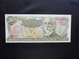 COSTA RICA * : 50 COLONES   7.7.1993     P 257a        NEUF ** - Costa Rica