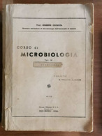 Corso Di Microbiologia - G. Cocuzza - E.I.A. - 1975 - AR - Geneeskunde, Biologie, Chemie