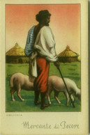 ETHIOPIA  / ETIOPIA  - ABISSINIA - MERCANTE DI PECORE / SHEEP MERCHANT - 1910s (11428) - Ethiopië