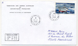 TAAF - Env Affr 0,93E Osiris - St Martin De Vivies St Paul Ams - 24/2/2006 - Storia Postale