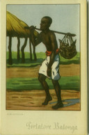 ETHIOPIA  / ETIOPIA  - ABISSINIA - PORTATORE BATONGA - 1910s (11433) - Ethiopië