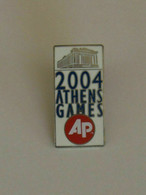 ATHENS 2004 OLYMPIC GAMES - Associated Press Media Pin - Juegos Olímpicos