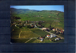 69. Juliénas; Le Village Et Le Vignoble. Carte Moderne - Julienas