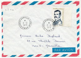 TAAF - Env. Affr 1,20 R. Rallier Du Baty - Dumont D'Urville T.Adélie - 2/3/1979 - Brieven En Documenten