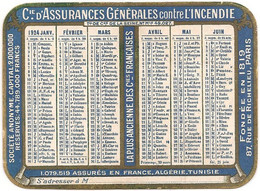 Calendrier De La Compagnie D'Assurances Générales Sur La Vie 1924 - Petit Format : 1921-40