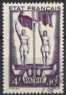 Frankreich France 1943. Mi.Nr. 592, Used O - Used Stamps