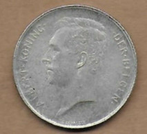 1 Franc Ag Albert I 1913 FL - 1 Franco