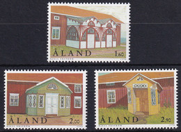 MiNr. 145 - 147  Finnland Alandinseln1998, 11. Sept. Typische Veranden Postfrisch/**/MNH - Aland