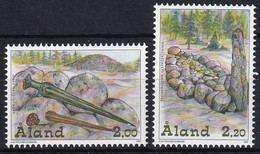 MiNr. 153 - 154  Finnland Alandinseln1999, 1. Febr. Bronzezeit Postfrisch/**/MNH - Aland