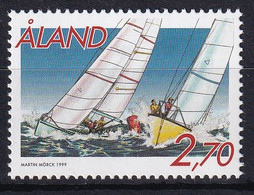 MiNr. 158 Finnland Alandinseln1999, 5. Aug. Segelsport Postfrisch/**/MNH - Aland