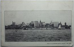 View Of NEW YORK From North River - Mehransichten, Panoramakarten