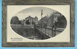 Allemagne-München-Gladbach-Moenchengladbach-1919-ViersenerStraße-Hohenzollernbrücke-Tram-Tramway- Straßenbahn-en Relief - Mönchengladbach