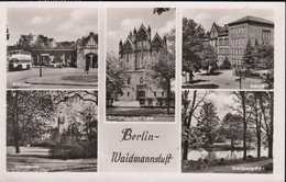 D-13469 Berlin - Waidmannslust - Alte Ansichten - Bahnhof - Bus - Dianaplatz - Schule - 2x Nice Stamps - Waidmannslust