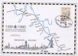 2350 CS Carte Souvenir Liaison Postale Européenne - Erinnerungskarten