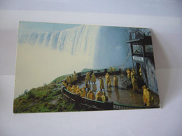 NIAGARA FALLS CHUTES NIAGARA TABLE ROCK HOUSE LOOKOUT CANADA CP FORMAT CPA 1992 - Modern Cards