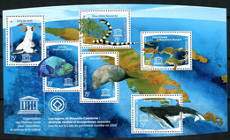 Nouvelle Calédonie - 2008 -  Les Lagons Au Patrimoine UNESCO 6 Timbres - NEUF - No BF39 - Cote 12,00 € - Blokken & Velletjes