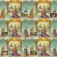 Brazil 2009 6 Different Maximum Card Stamp RHM-C-2911/2916 Christmas And Nativity Scenes By Ana Rech - Maximumkaarten