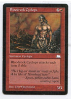 MAGIC The GATHERING  "Bloodrock Cyclops"---WEATHERLIGHT (MTG--110-3) - Other & Unclassified